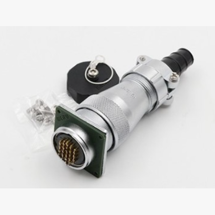 威浦防水航空插头WF28-2/3/4/7/8/9/10/12/16/17/20/24/26芯 TI+Z图2