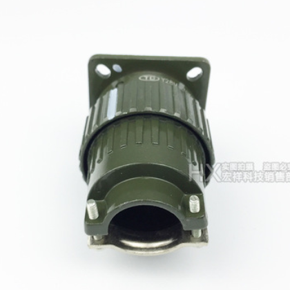 快速卡扣航空插头插座YP/Y28M-4/7/8/10/12/14/19/24/32芯连接器图2