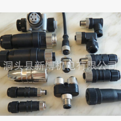 长期供应 M8/M12 连接器 航空插头插座图2