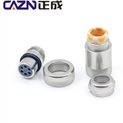 七芯比例阀伺服阀航空插头7/8连接器厂家MOOG 液压阀插头现货图3
