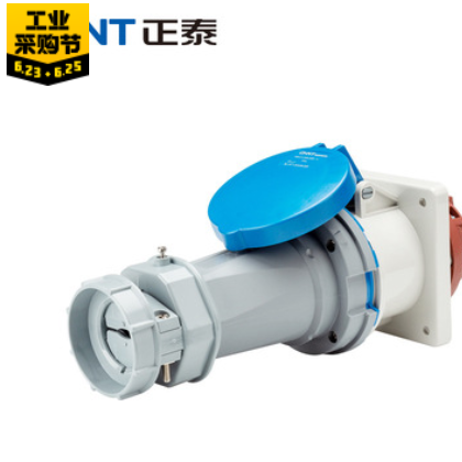 正泰NTC1工业航空插头插座63A大电流IP44三芯四芯五芯插座连接器图3