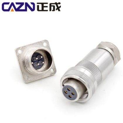 七芯比例阀伺服阀航空插头7/8连接器厂家MOOG 液压阀插头现货图2