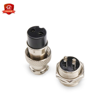 GX16-16mm航空插头插座 2/3/4/5/6/7/8P芯 公头母头连接器接插件图2