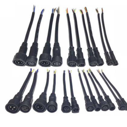 防水公母对接插头航空工业电源快速接头带线LED线插座连接器234芯图3