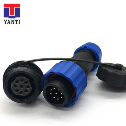 防水连接器航空插头公母后螺母插座接头SD16-2-3-4-5-6-7-9芯IP68图3