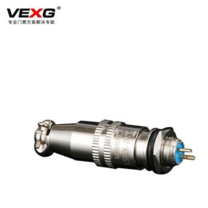 航空插头/座 XS8/9/10/12JK-2/3/4/5芯J/Y推拉自锁小型连接器镀金图3