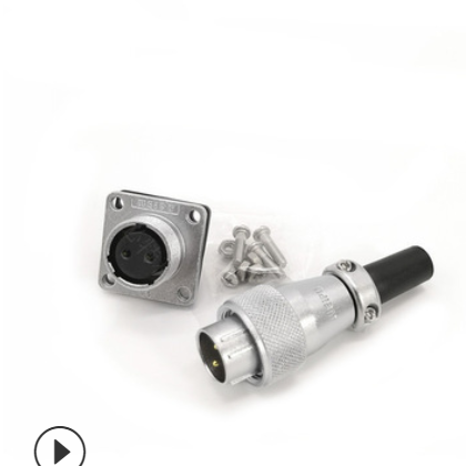 威浦WEIPU WS16J2TQ插头WS16K2Z插座线材加工连接线束 航空连接器图2