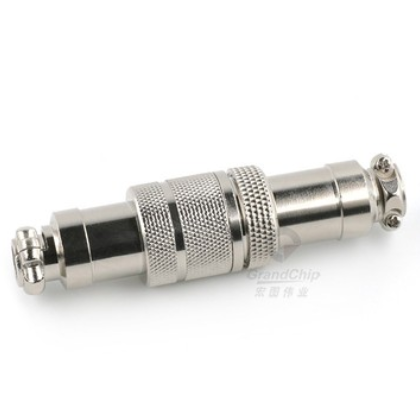 宏图伟业 对接式航空插头插座GX20-2P/3/4/5-12芯 公头母座连接器图3